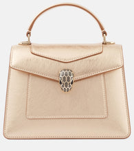 Bvlgari Serpenti Forever Medium leather tote bag. Shop Bvlgari Top-Handle Bags for women now.