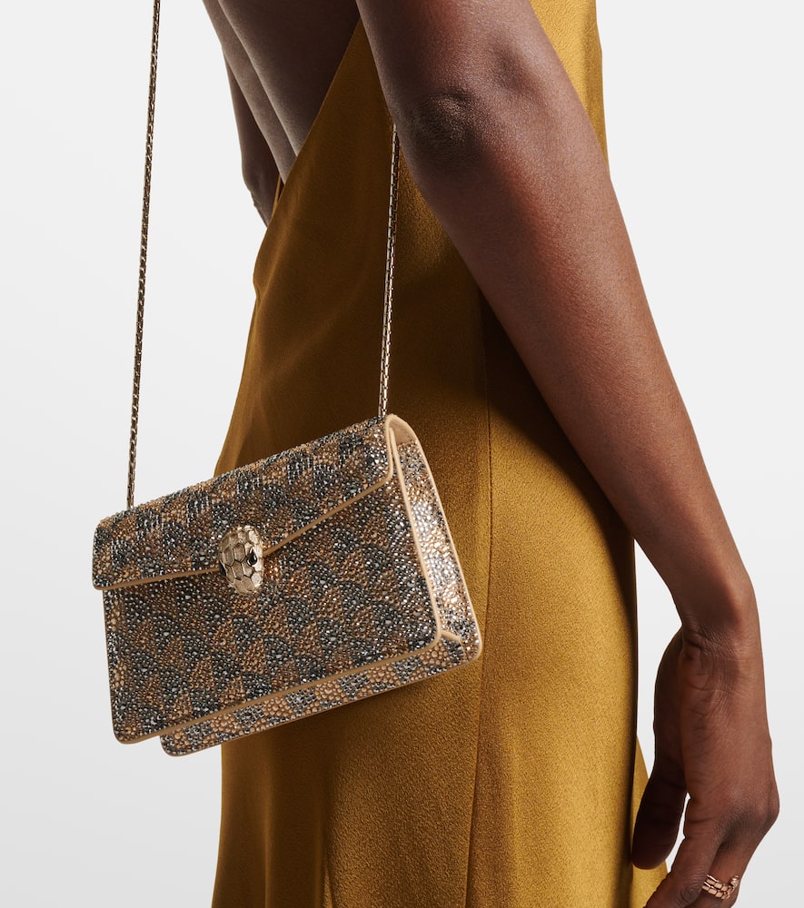 Bvlgari Serpenti Forever Mini embellished crossbody bag