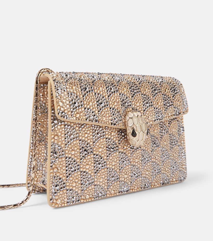 Bvlgari Serpenti Forever Mini embellished crossbody bag