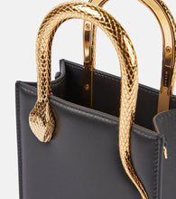 Bvlgari Serpentine Mini leather tote bag