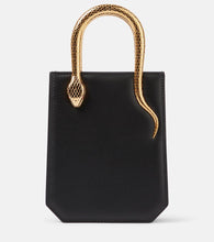 Bvlgari Serpentine Mini leather tote bag. Shop Bvlgari Top-Handle Bags for women now.