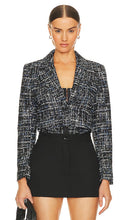 CAMI NYC Ash Tweed Jacket in Navy