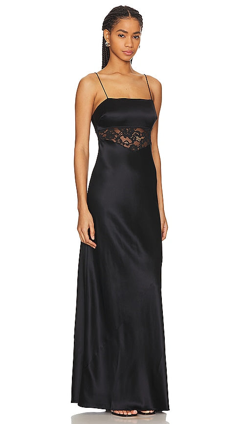 CAMI NYC Zelda Gown in Black