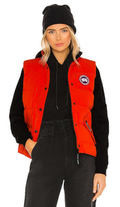 Canada Goose Freestyle Vest in Red - Canada Goose - Gilet Freestyle en rouge - Canada Goose 红色 Freestyle 马甲 - Canada Goose Freestyle Weste in Rot - Canada Goose 프리스타일 조끼레드 색상 - Gilet Freestyle Canada Goose in rosso