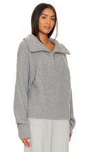 CORDOVA Molina Half Zip Sweater in Grey