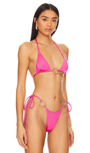 CIN CIN Isle Hoop Halter Top in Pink