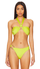 CIN CIN Locket Bandeau Top in Yellow - CIN CIN - Haut bandeau médaillon en jaune - CIN CIN 黄色抹胸式上衣 - CIN CIN Locket Bandeau-Top in Gelb - CIN CIN 로켓 반두 탑 - Top a fascia con medaglione CIN CIN in giallo