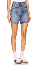 Citizens of Humanity Marlow Long Vintage Short in Blue