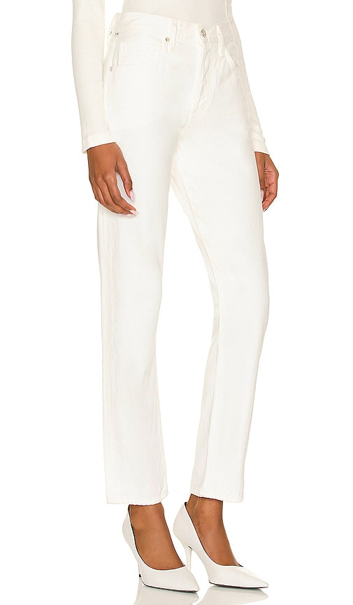 Citizens of Humanity Emerson Slim Boyfriend in White