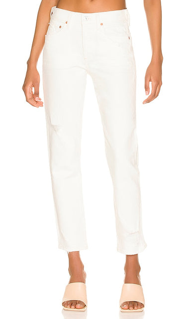 Citizens of Humanity Emerson Slim Boyfriend in White - Citizens of Humanity Emerson Slim Boyfriend en blanc - 人类公民艾默生白衣苗条男友 - Citizens of Humanity Emerson Slim Boyfriend in Weiß - Citizens of Humanity 에머슨 슬림 보이프렌드 화이트 색상 - Cittadini dell'umanità Emerson Slim Boyfriend in bianco