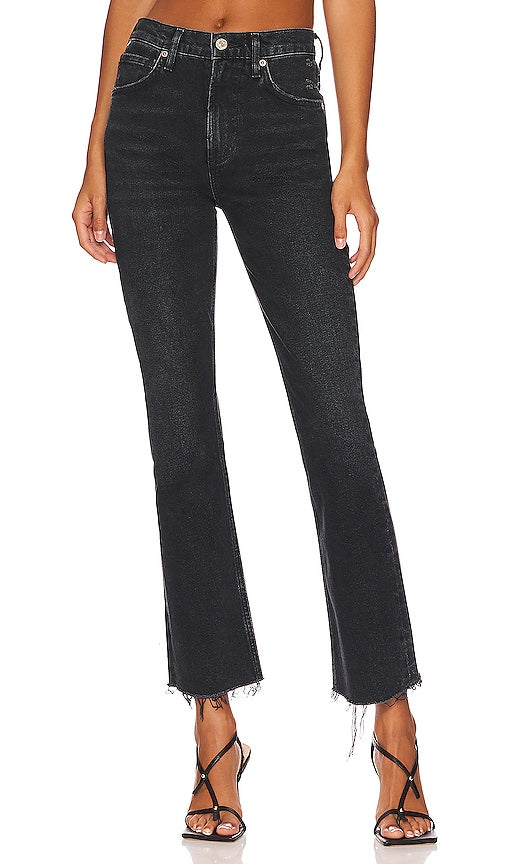 Citizens of Humanity Isola Cropped Boot in Black - Citizens of Humanity - Isola - Bottine courte - Noir - Citizens of Humanity Isola 黑色短靴 - Citizens of Humanity Isola Kurzstiefel in Schwarz - Citizens of Humanity 이솔라 크롭 부츠 블랙 색상 - Stivale corto Citizens of Humanity Isola in nero