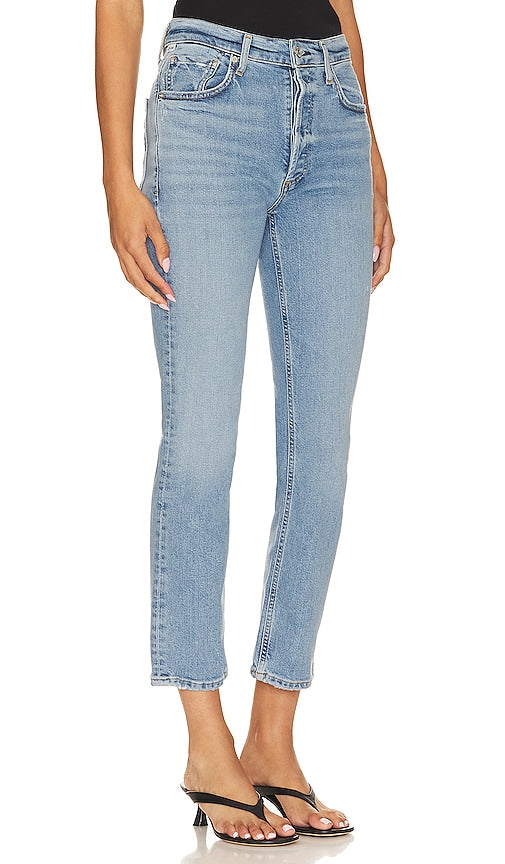 Citizens of Humanity Jolene High Rise Vintage Slim in Blue