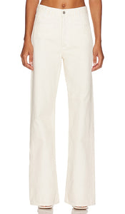 Citizens of Humanity Gaucho Trouser in Ivory - Pantalon Gaucho Citizens of Humanity en ivoire - 人类公民象牙色高乔长裤 - Citizens of Humanity Gaucho-Hose in Elfenbein - Citizens of Humanity Gaucho 바지 아이보리 색상 - Pantaloni Gaucho di Citizens of Humanity in avorio