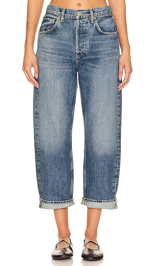Citizens of Humanity Dahlia Bow Leg Baby Roll in Blue