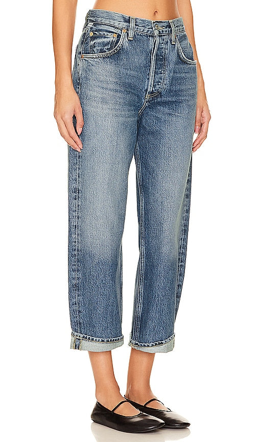 Citizens of Humanity Dahlia Bow Leg Baby Roll in Blue
