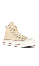 Converse Chuck Taylor All Star Lift Platform Sneaker in Beige