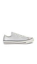 Converse Chuck Taylor All Star Sneaker in Metallic Silver | Silver & Egret Low Top Sneakers for Women