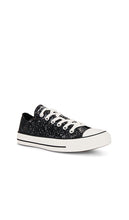 Converse Chuck Taylor All Star Glitter Sneaker in Black