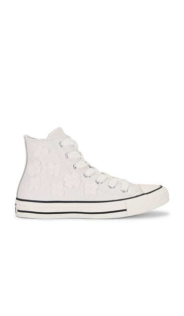 Converse Chuck Taylor All Star Sneaker in Metallic Silver, grey | Egret & Silver High Top Sneakers for Women