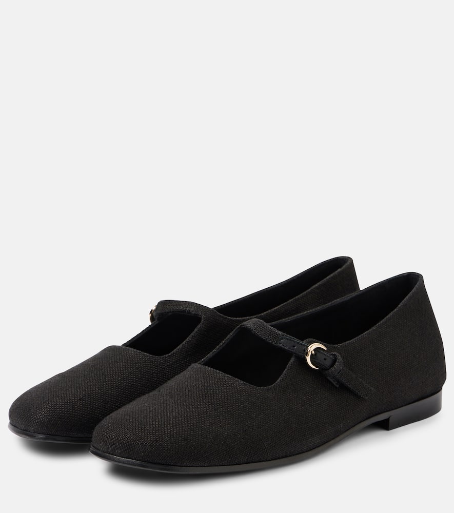 CO Canvas Mary Jane flats