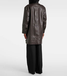 CO Leather field jacket