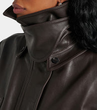 CO Leather field jacket