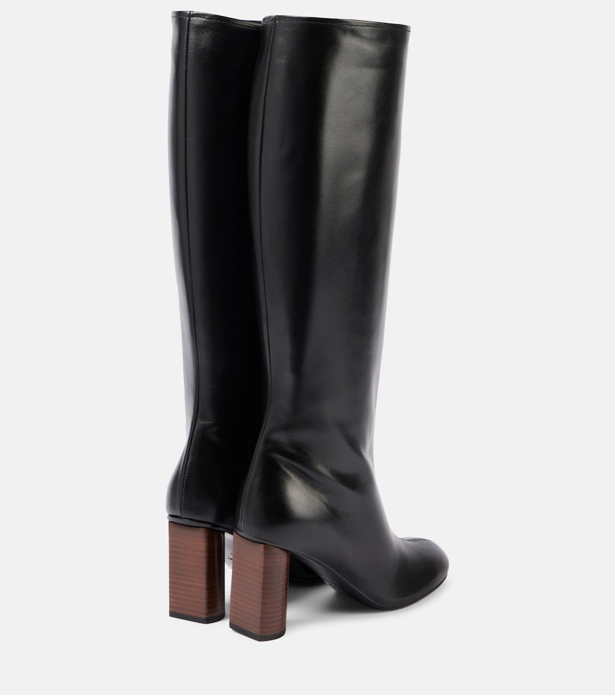 CO Leather knee-high boots