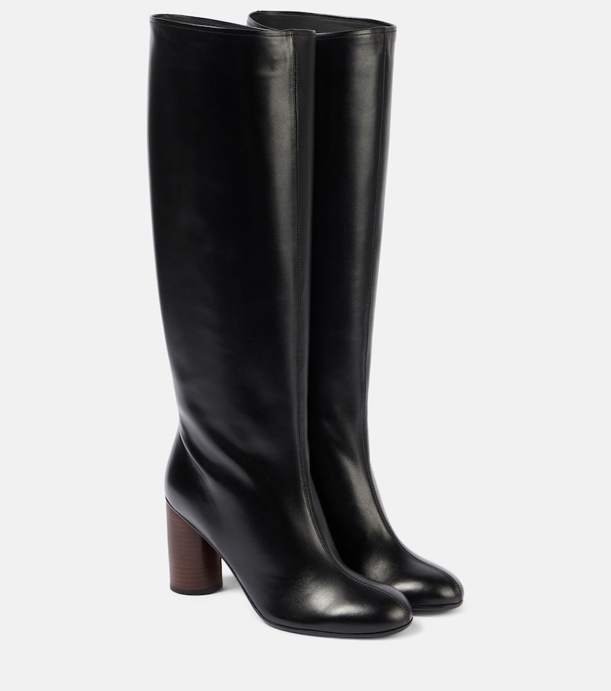CO Leather knee-high boots - CO 皮革过膝长靴