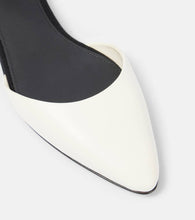 CO Leather slingback flats