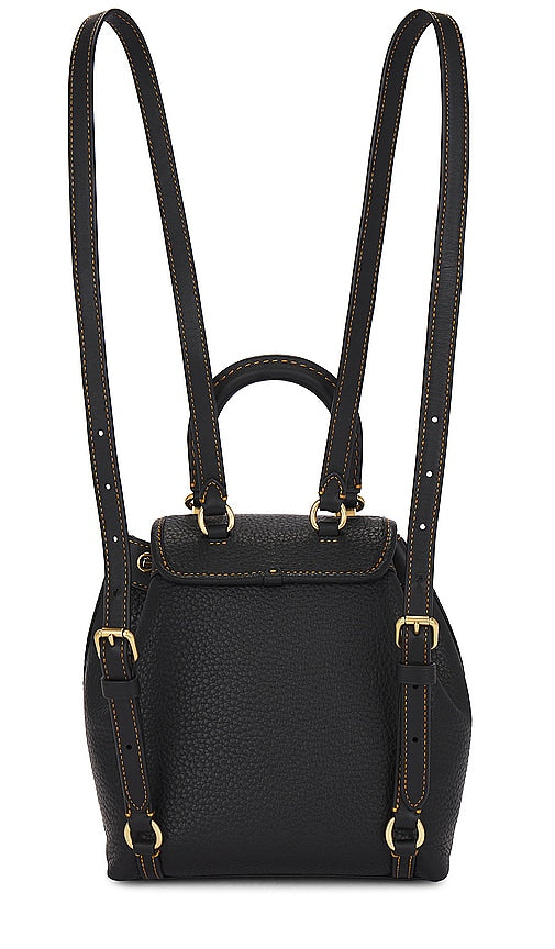 Coach Leather Rya Backpack 21 in Black
