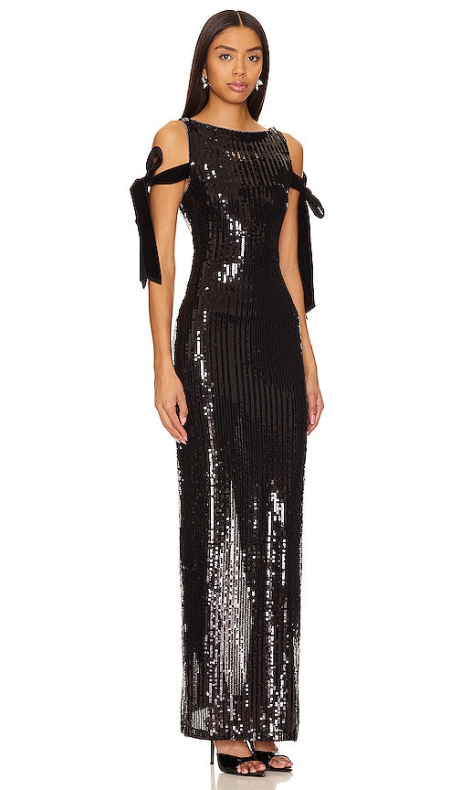 Camila Coelho Alayna Gown in Black