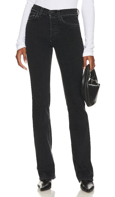 COTTON CITIZEN Cindy Jean in Black - COTTON CITIZEN Jean Cindy en noir - COTTON CITIZEN 黑色 Cindy Jean - COTTON CITIZEN Cindy Jeans in Schwarz - COTTON CITIZEN 블랙 신디 진 - COTTON CITIZEN Cindy Jean in nero