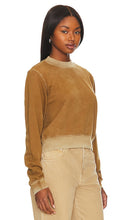 COTTON CITIZEN Milan Crew Sweatshirt in Brown