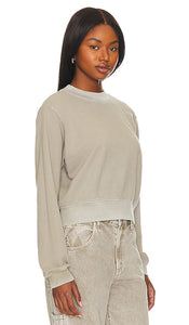 COTTON CITIZEN Milan Crew Sweatshirt in Grey