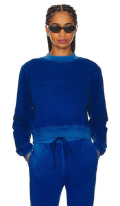 COTTON CITIZEN Milan Crew in Blue - Crew COTTON CITIZEN Milan en bleu - COTTON CITIZEN Milan 蓝色圆领圆领衫 - COTTON CITIZEN Milan Crew in Blau - COTTON CITIZEN 밀란 크루 블루 색상 - Girocollo COTTON CITIZEN Milan in blu