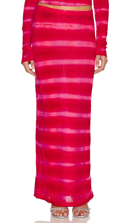 COTTON CITIZEN The Rio Maxi Skirt in Fuchsia - COTTON CITIZEN La jupe longue Rio en fuchsia - COTTON CITIZEN 紫红色 Rio Maxi 半身裙 - COTTON CITIZEN Der Rio Maxirock in Fuchsia - COTTON CITIZEN 리오 맥시 스커트 - COTTON CITIZEN La gonna lunga Rio in fucsia