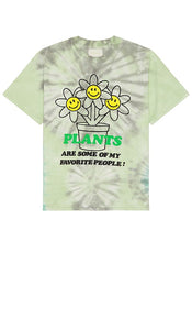 CRTFD Happy Plant Tee in Green - CRTFD - T-shirt Happy Plant en vert - CRTFD Happy Plant 绿色 T 恤 - CRTFD Happy Plant T-Shirt in Grün - CRTFD 해피플랜트 티셔츠 - Maglietta CRTFD Happy Plant in verde