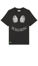 CRTFD Human Being Tee in Black - T-shirt CRTFD Human Being en noir - CRTFD 人类黑色 T 恤 - CRTFD Human Being T-Shirt in Schwarz - CRTFD 휴먼 비잉 티셔츠 - Maglietta dell'essere umano CRTFD in nero