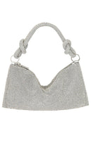 Cult Gaia Hera Nano Shoulder Bag in Metallic Silver