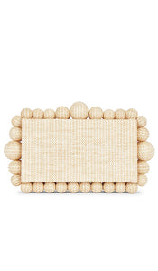 Cult Gaia Eos Clutch in Neutral