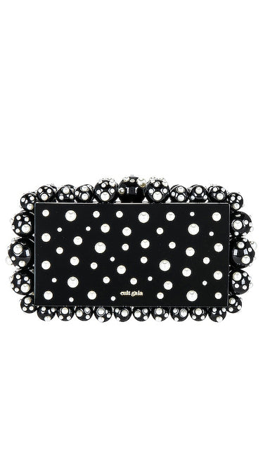 Cult Gaia Eos Clutch in Black