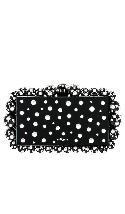 Cult Gaia Eos Clutch in Black