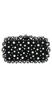 Cult Gaia Eos Clutch in Black