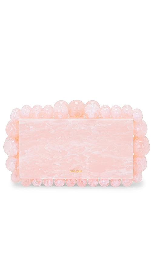 Cult Gaia Eos Clutch in Pink