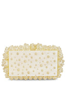 Cult Gaia Eos Clutch in Ivory