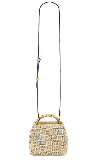 Cult Gaia Solene Mini Crossbody in Beige