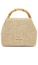 Cult Gaia Solene Mini Crossbody in Beige