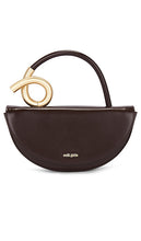 Cult Gaia Azariah Top Handle Bag in Chocolate