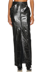 CULTNAKED Instinct Faux Leather Skirt in Black - Jupe en simili cuir CULTNAKED Instinct en noir - CULTNAKED Instinct 黑色人造皮半身裙 - CULTNAKED Instinct Kunstlederrock in Schwarz - CULTNAKED 인스팅트 인조 가죽 스커트블랙 색상 - Gonna CULTNAKED Instinct in ecopelle nera