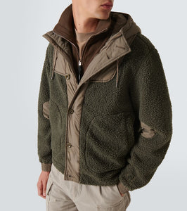 C.P. Company Faux shearling technical jacket